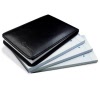 Flip Notepad, 4-Pack, Black Cover 